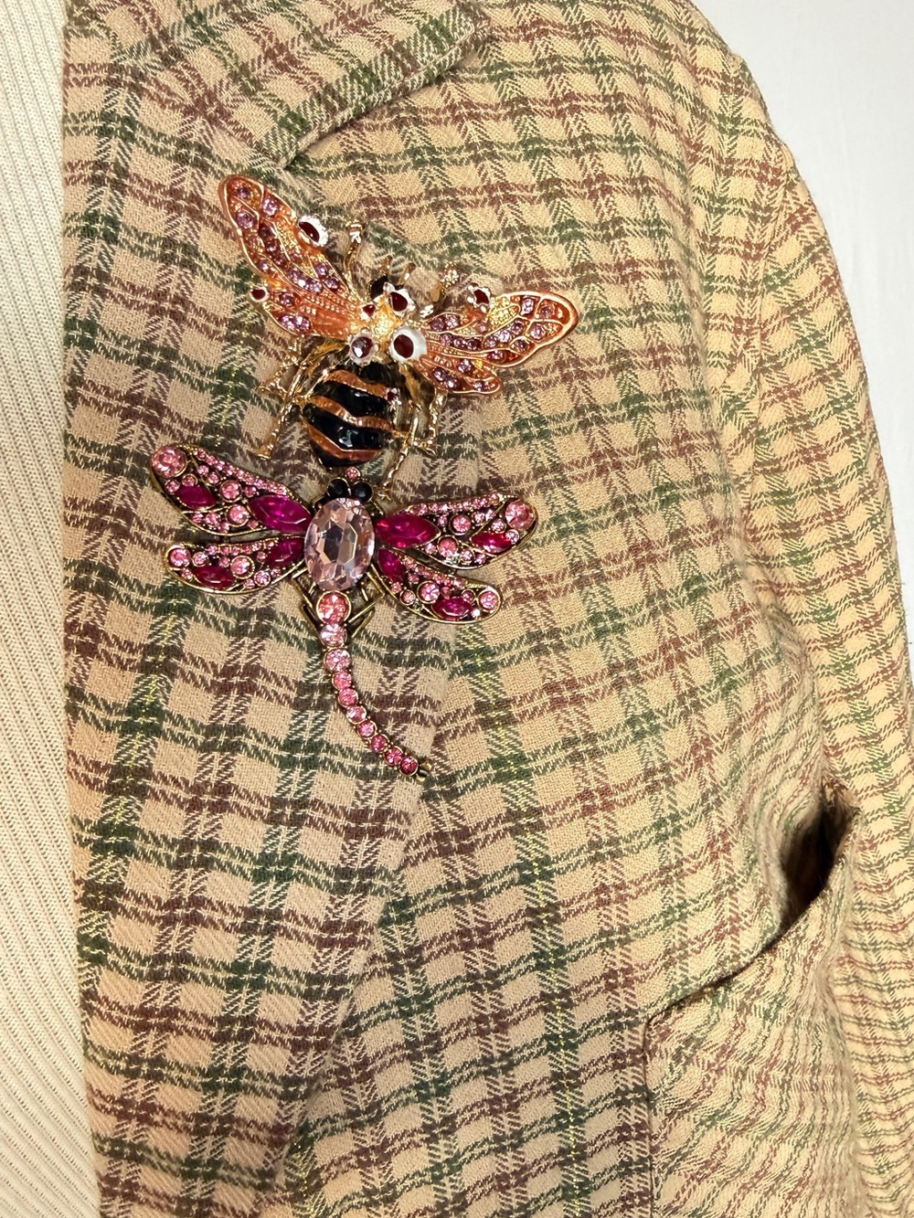 Aratta Diana Blazer #fall #tailored #cottagecore #plaid - Picture 11 of 16